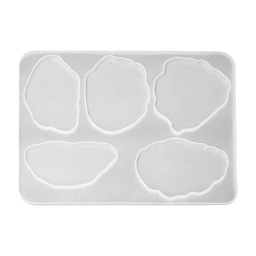 DIY nieregularna podstawka z żywicy epoksydowej