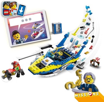 LEGO City 60355 Расследование водной полиции за 24 часа