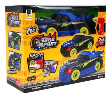 AUTO DO TUNINGU samochód do skręcania rozkręcania z wkrętarka na Prezent