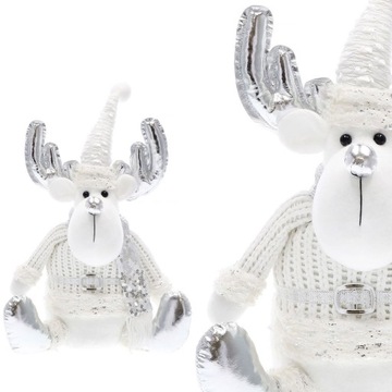 ФИГУРКА ОЛЕНЯ РОЖДЕСТВЕНСКОЕ УКРАШЕНИЕ ЛОСЬ ПОДАРОК ​​ОРНАМЕНТ СИДИТ