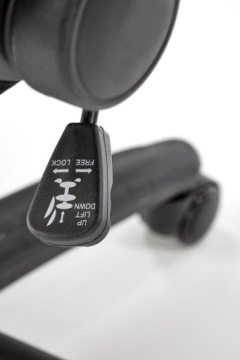 Серое молодежное игровое кресло BLOOM от Halmar