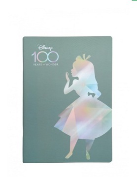Блокнот Coolpack Disney 100 Opal Collection Alice A5 в квадратной форме