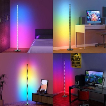 LAMPA LED podłogowa WIFI SMART TUYA PLUG AMBIENT RGBWCCT PILOT INTELIGENTNA