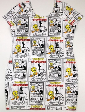 Looney Tunes Tweety Sylvester Sukienka Tunika 1X