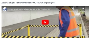 TENSATOR Столб Tensabarrier OUTDOOR (№ 885)