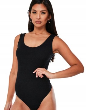 Missguided etx STRUKTURA BODY CZARNE XXS