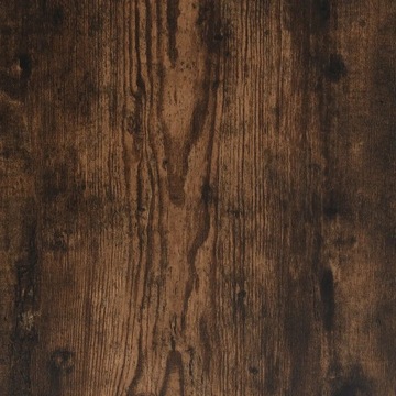 vidaXL Szafka pod TV, przydymiony dąb, 100x35x45 cm