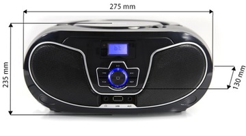 Bluetooth-бумбокс Manta BBX007 Кухонное радио FM CD USB MP3