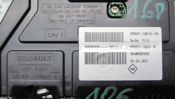 RENAULT ARKANA 1.6H PŘÍSTROJOVÁ DESKA BUDÍKY 248090642R