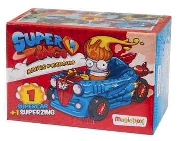 SUPER ZINGS SERIA 1 POWER FLASH NIEBIESKI