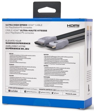 Кабель PowerA 8K UHD 60 Гц HDMI-HDMI, 3 м для PS5