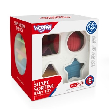 ГИБКИЙ СОРТИРОВАТЕЛЬ СЕНСОРНЫХ КУБОВ 11 шт. ВУПИ