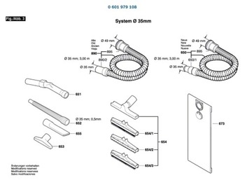 Всасывающий вентилятор Пылесос BOSCH GAS50 108