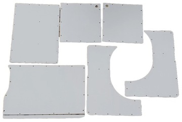 Zabudowa Tapicerka Ducato Boxer Jumper L1 Boczki HDF 3mm