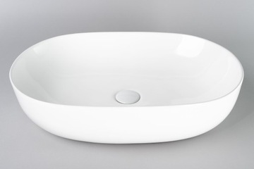 ОВАЛЬНАЯ РАКОВИНА НА СТОЛЕШНЕ, ДЛИННАЯ С ВЫСОКОЙ ПОРЯДКОЙ, ГЛУБОКАЯ КЕРАМИКА ДЛЯ СТОЛЕШНИЦЫ
