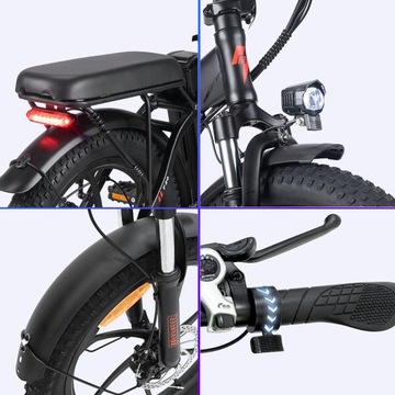 Складной электрический гребной тренажер Fafrees F20 36В 16Ач