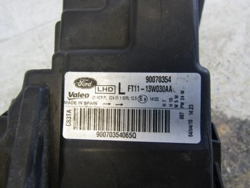 FORD TRANSIT CONNECT SVĚTLO LEVÝ PŘEDNÍ 15R--> FT11-13W030-AA