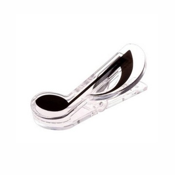 Kera-Audio CLIP NOTE czarny Klips do papieru nut