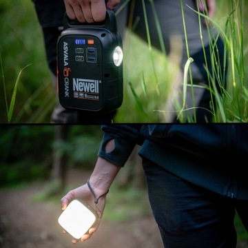 Электростанция Asvala Crank + светодиодная лампа Campina