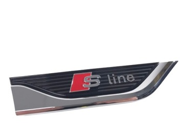 Znaczek emblemat błotnika prawy AUDI A5 S-LINE 8W6853602BPUZ