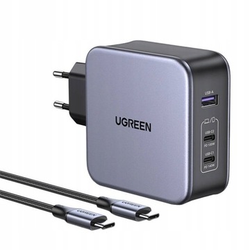ŁADOWARKA SIECIOWA UGREEN CD289 2X USB-C 1X USB-A
