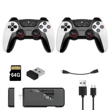 Беспроводная игровая консоль в стиле ретро, ​​классический эмулятор 30 000 игр