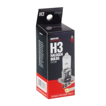 Лампа H3 12 В 55 Вт Pk22S. Одобрение.