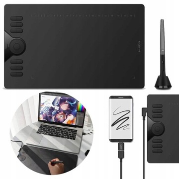 Tablet Graficzny Huion HS610 8192st TILT 60°