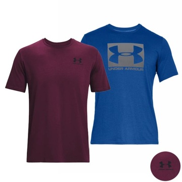 KOMPLET MĘSKI UNDER ARMOUR KOSZULKA T-SHIRT ZESTAW 2PAK