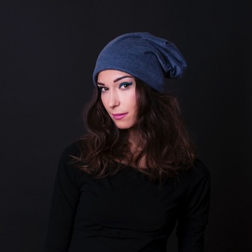 Szaleo CZAPKA beanie KRASNAL bawełniana cz14315-7