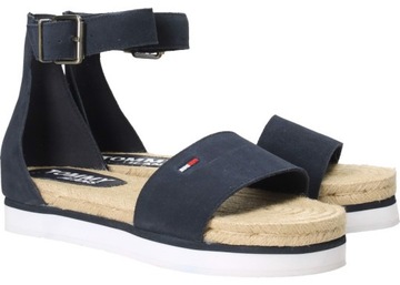 Tommy Hilfiger Sandały EN0EN00914 Natural Rope San