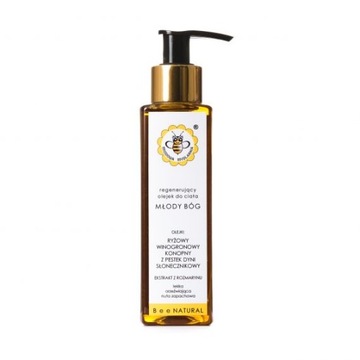 Miodowa Mydlarnia Młody bóg olejek do ciała 150ml