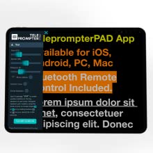 Дистанционное управление приложениями телесуфлера — Windows/MacOS