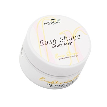 INDIGO żel budujący easy shape Light Rose 30ml