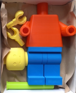 LEGO MAN Ванная комната Детский держатель для туалетной бумаги