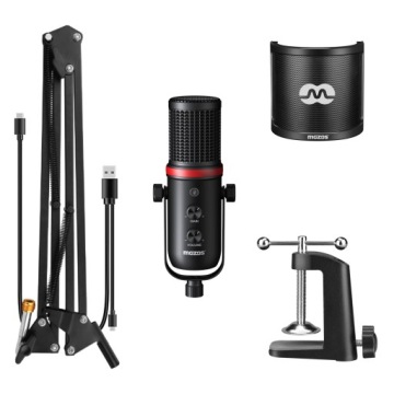 МИКРОФОН MOZOS MKIT-GX С ПОДСТАВКОЙ НАСЛЕДНИК MKIT-700PRO V2 ДЛЯ КОМПЬЮТЕРА