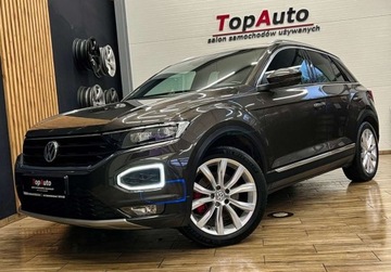Volkswagen T-Roc I SUV 2.0 TSI 190KM 2018 Volkswagen T-Roc 2.0 TSI 190 KM 4x4 bezwypadkowy VIRTUAL FULL LED