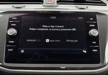 Volkswagen Tiguan II SUV 1.5 TSI EVO 130KM 2019 Volkswagen Tiguan SalonPL Comfortline 1.5TSI 130KM App Conect Czuj.Park LE, zdjęcie 28