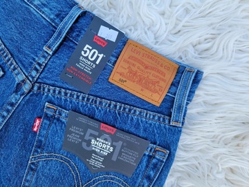 spodenki szorty Levi's 501 Shorts High Rise W31 XL