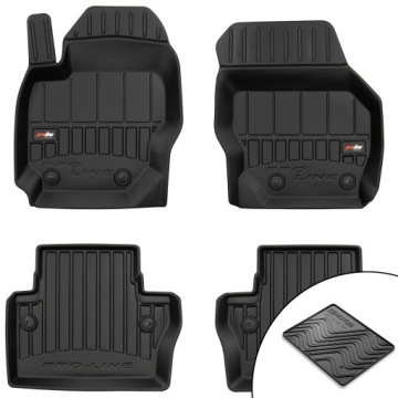 3D gumové koberce Volvo V70 III 2007-2016 rohož bonus