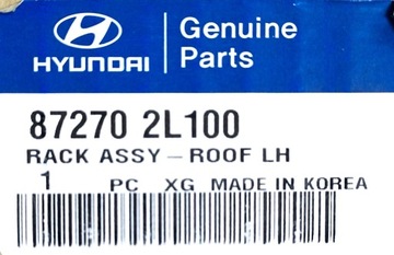 KPL STŘEŠNÍ NOSIČ STŘEŠNÍ HYUNDAI ELANTRA KOMBI NOVÉ OE