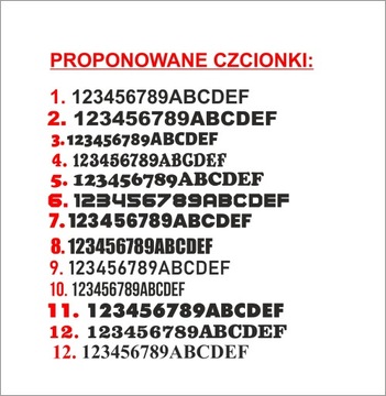 Numer, Cyfra, numer na dom, extra !