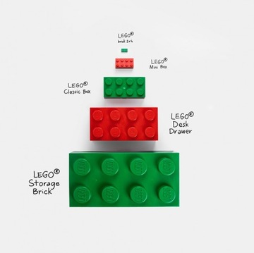 LEGO Ланч-бокс 8 зеленый