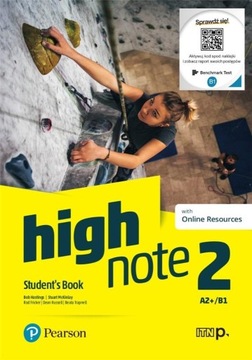 HIGH NOTE 2 SB A2+/B1 + ONLINE + BENCHMARK PEARSON