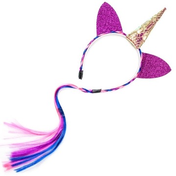 OPASKA JEDNOROŻEC KSIĘŻNICZKA PONY DŁUGIE WŁOSY