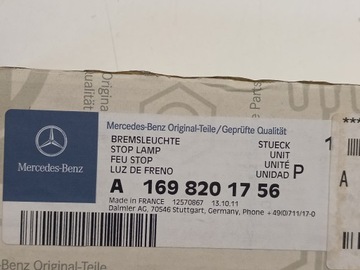 MERCEDES-BENZ OE A1698201756