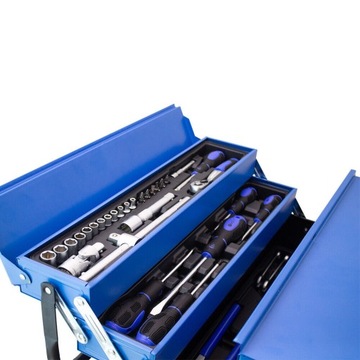 Ящик для инструментов Bituxx 85 шт. Чемодан-органайзер с ручками