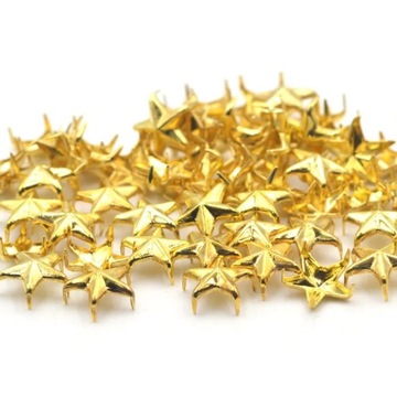 KALASO 100 шт., сумки для обуви из кожи с заклепками и шипами в стиле панк в стиле панк