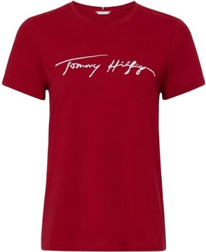T-Shirt damski C-neck Tommy Hilfiger Script r. M