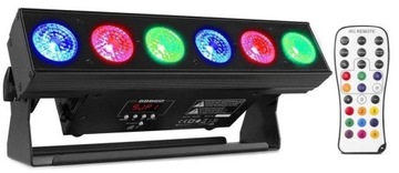 Отражатель светодиодный УЛЬТРАФИОЛЕТОВЫЙ RGBAW UV 6в1